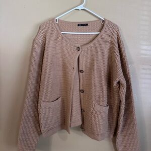 Cozy Knit Button-Up Cardigan